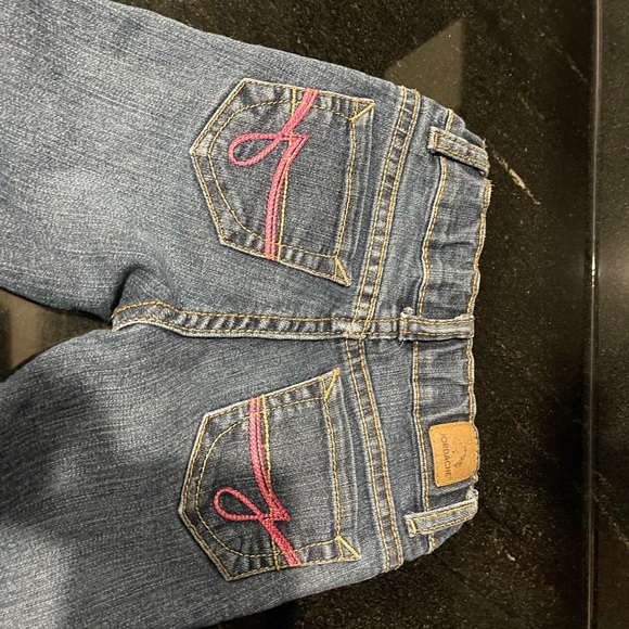 Jordache Other - Jordache Blue Denim with Tan Stitching size 2T